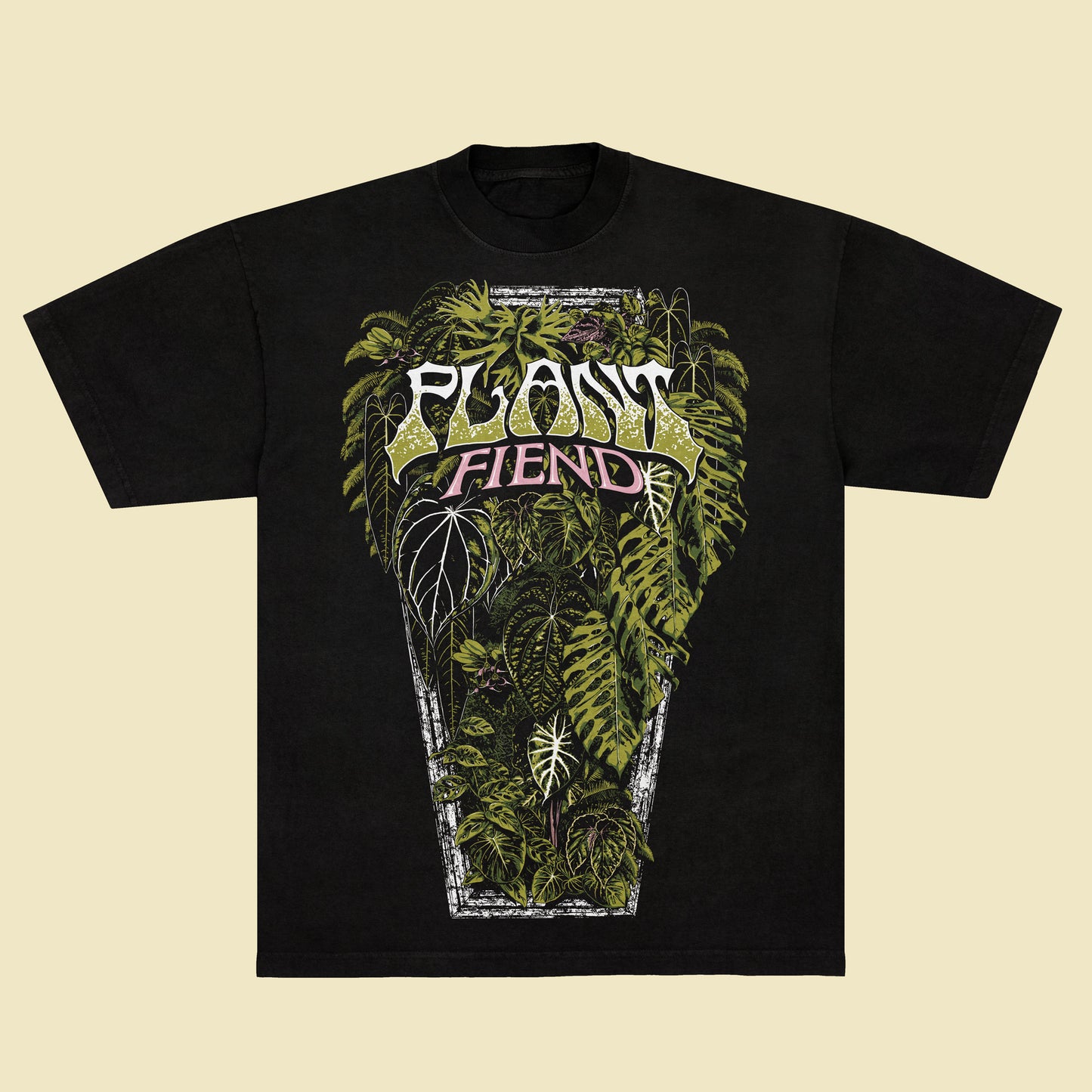 Plant Fiend - Black T-Shirt