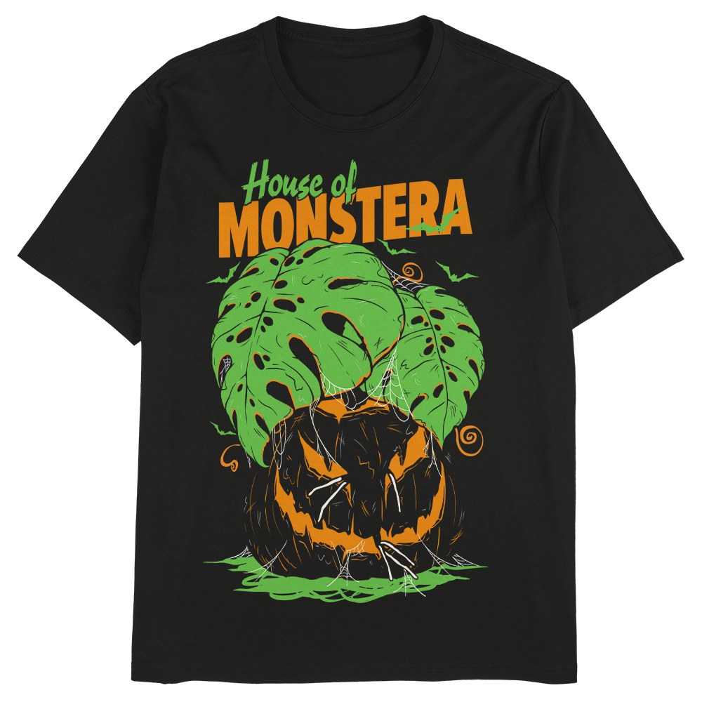 House of Monstera - Black Unisex T-Shirt