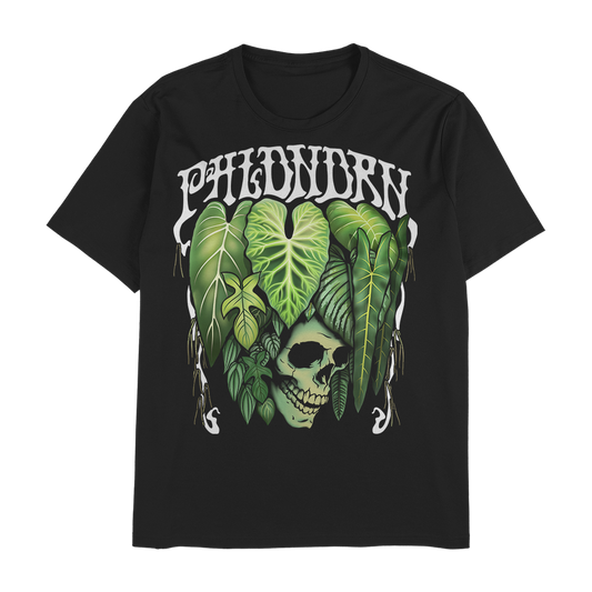 Philodendron "PHLDNDRN" - Black Unisex T-Shirt