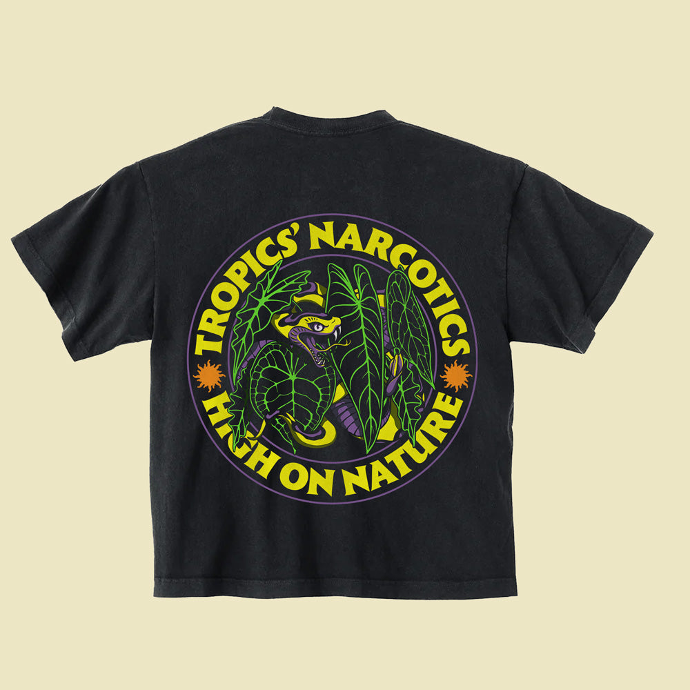 Snake "High on Nature" - T-Shirt