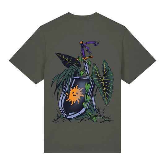 Traditional Plant Warrior - Oversize T-Shirt