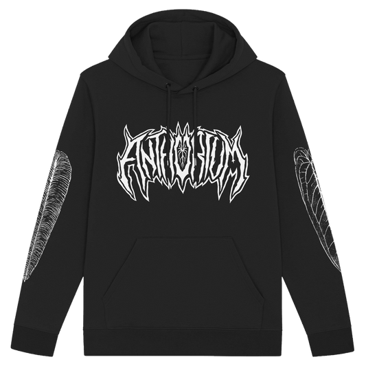 Anthurium Metal Family - Black Unisex Hoodie - Tropics' Narcotics