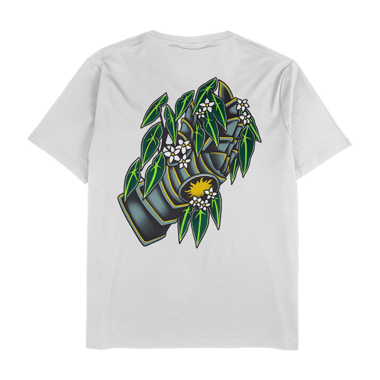 B. Listada - White Unisex T - Shirt - Tropics' Narcotics