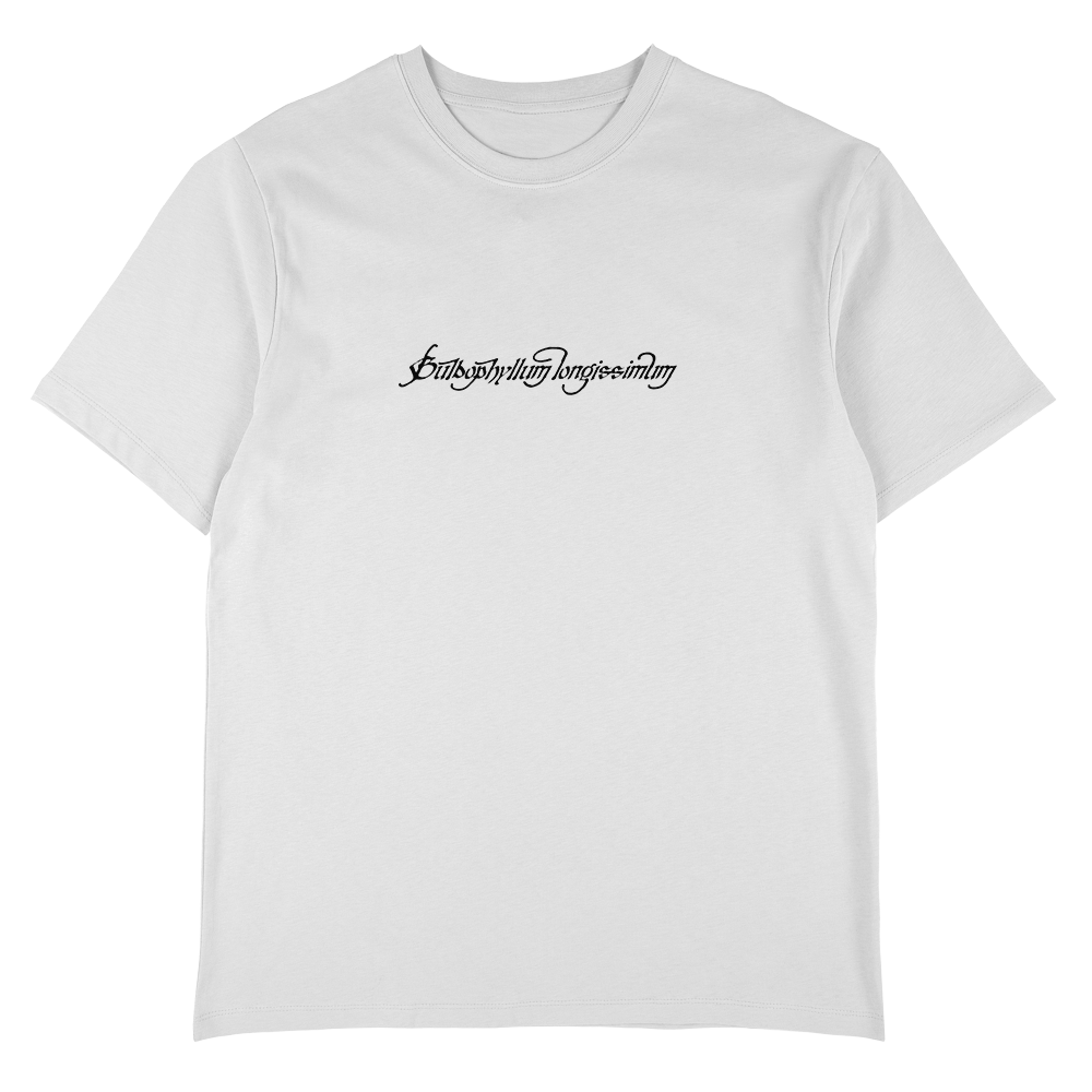 Bulbophyllum Longissimum - White/Mint Unisex T-Shirt