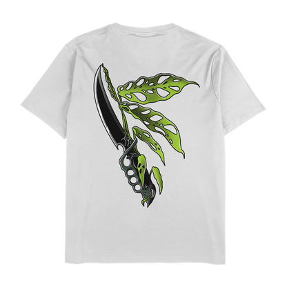 M.obliqua "Peru" - White Unisex T-Shirt - Tropics' Narcotics