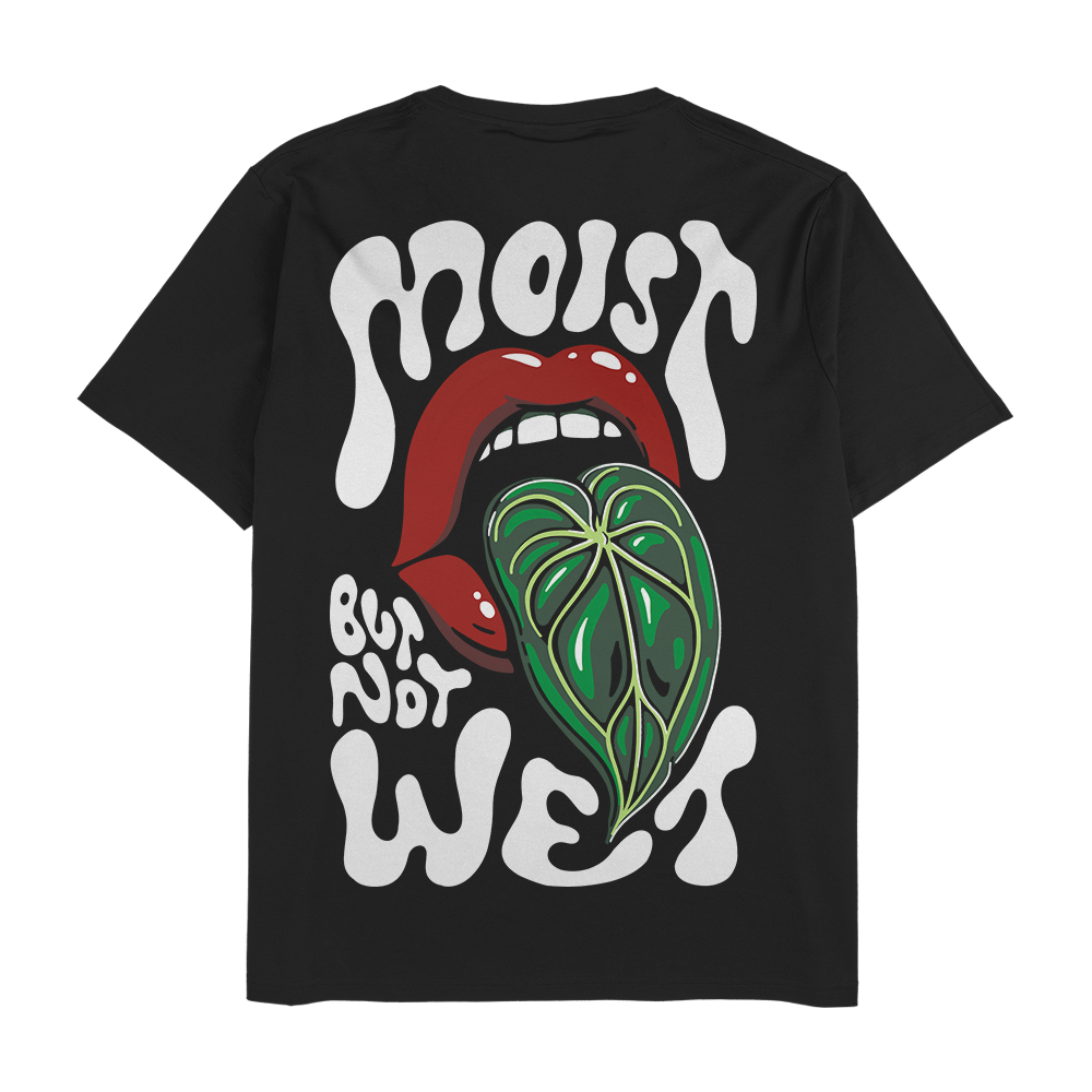 Moist but not Wet - Black Unisex T-Shirt