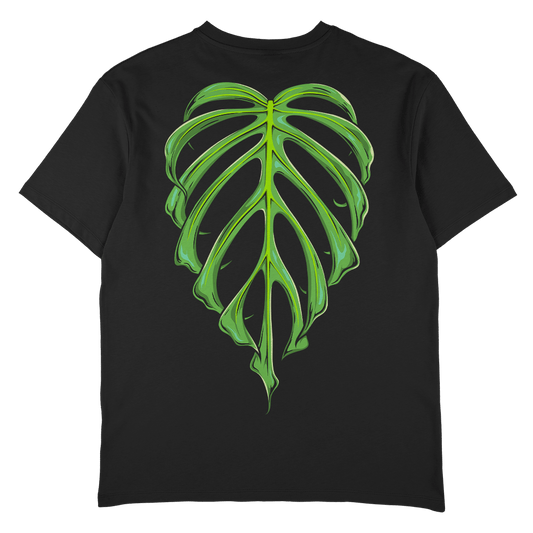 Monstera Burle Marx Flame - Dark Unisex T-Shirt - Tropics' Narcotics