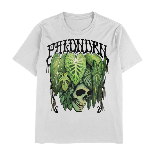 Philodendron "PHLDNDRN" - White Unisex T-Shirt