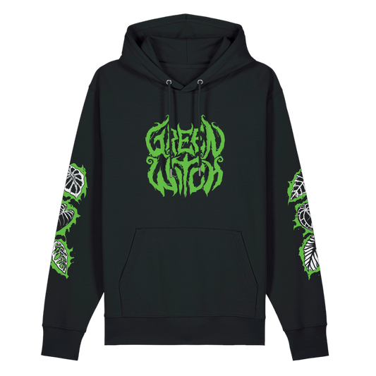 Green Witch - Unisex Black Hoodie