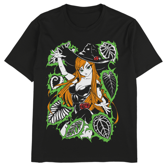 Green Witch - Black Unisex T-Shirt