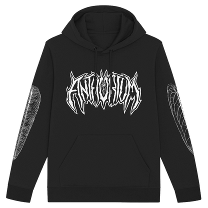 Anthurium Metal Family - Black Unisex Hoodie