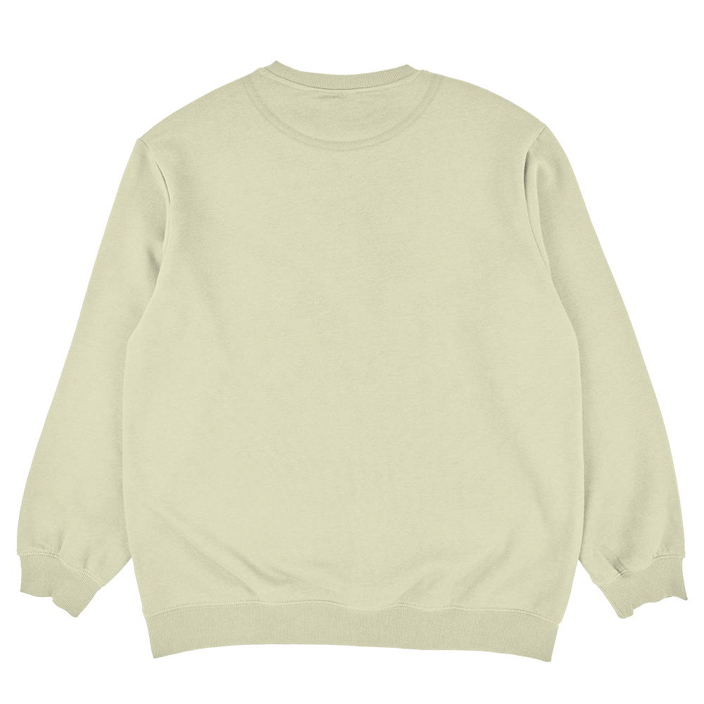 Plain best sale cream sweatshirt